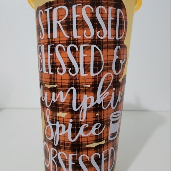 Fall cold cup coffee Tumbler - Picture 9 of 9